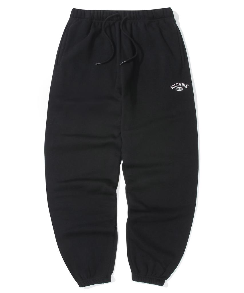 COLUMBIA UNIVERSITY Cu Arch Logo Regular-Fit Fleece Jogger Pants Black