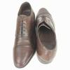 Vintage 80er-90er FOOT JOY Leder Lochmuster Kappe Zehenkappe Kleid Business Schuhe Größe 27.5 Braun(GEBRAUCHT)