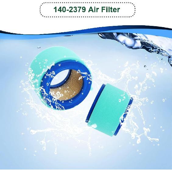 1Pcs 140-2379 140-1891 RV Generator Air Filter Replacement | Compatible with Cummins Onan Emerald 6500 6300 5000 4000 BGE NHE and Marquis BGM NHM