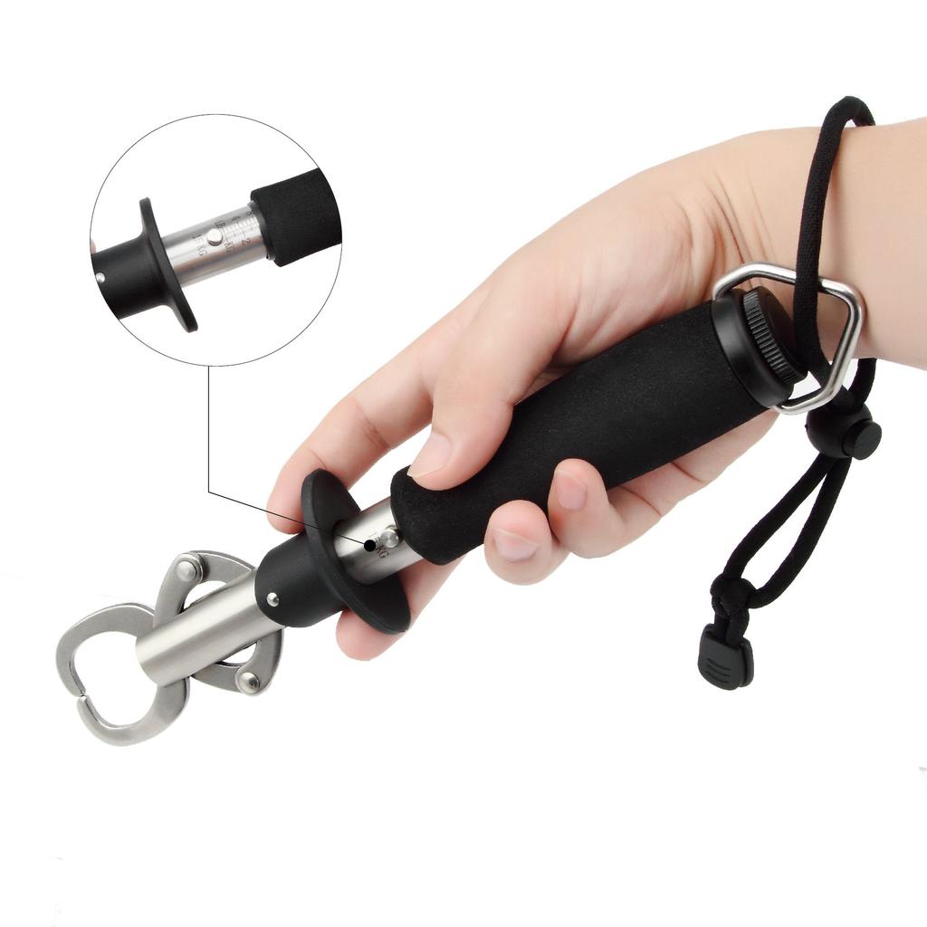 CRAZY SHARK Fish Fish Fish Lightweight Fish Stainless Portable Grip, Catcher, Grabber, Gripper, Steel, Multi-Function Tool,