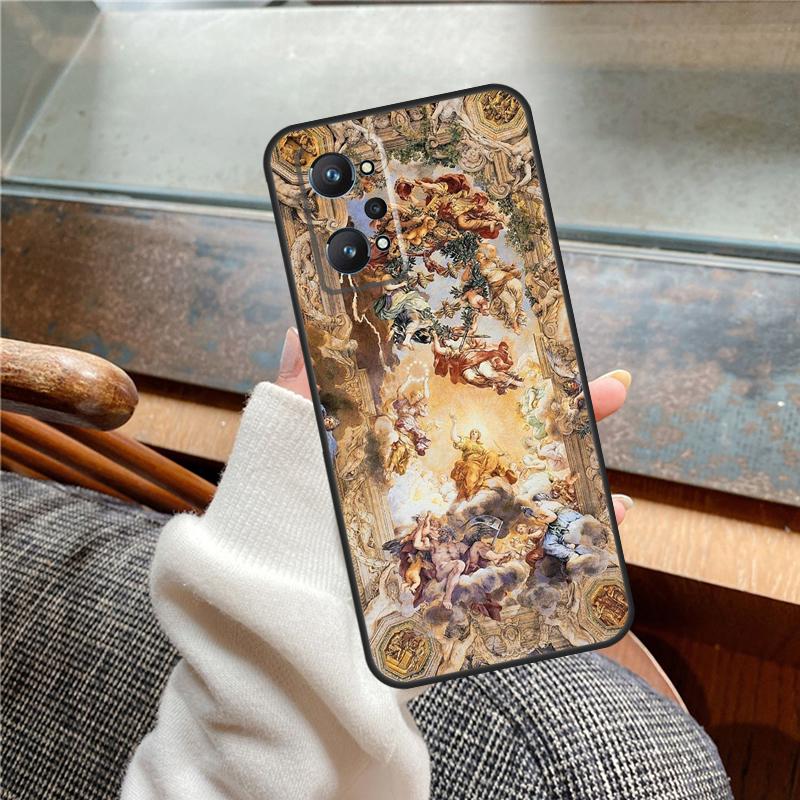 Renaissance Art Painting Case For Realme 15 Pro GT7 GT6 11 12 13 14 Pro Plus C55 C51 C53 C35 C33 C61 C65 C67 C71 C75