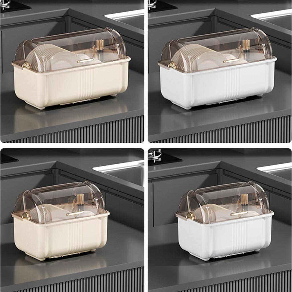 High Quality PP PET Materials Dish Rack Functional Plate Drying Rack Organizers With Ample Space For Multiple Dishes