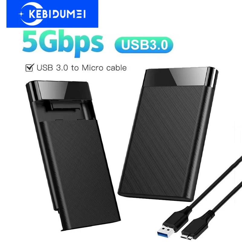 2,5palcový SATA externí pevný disk Pouzdro USB 3.0 2.0 Pouzdro na pevný disk SATA SSD HDD pouzdro 6TB pro notebook 5Gb/s vysokorychlostní přenos