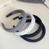 Trendy Polka Dot Multicolor Hairbands Thick Sponge for Elegant Styling