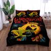 Chameleon Coloretto Art Duvet Cover Set King Queen Double Full Twin Single Size Bed Linen Set
