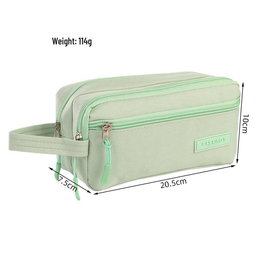 Unisex Multi-Layer Portable Pencil Case for Students—Large Capacity Stationery Organizer