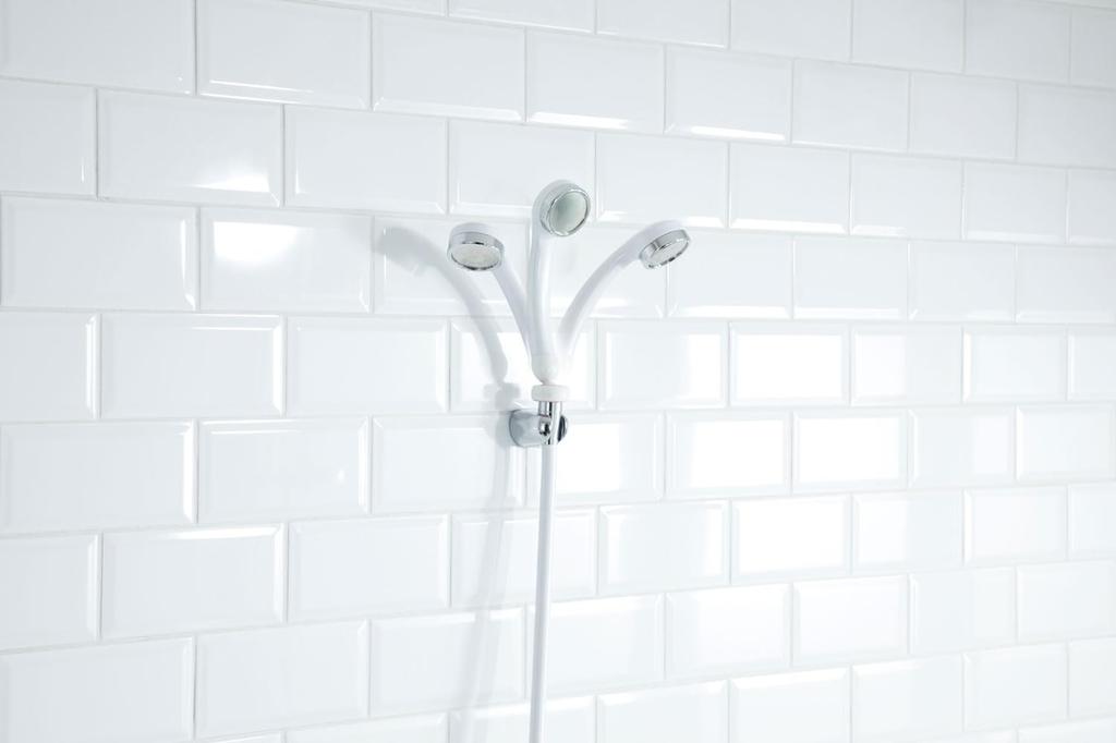 Kurita Shower Head Shower Joint Swing Type x x White SJSW-1529 4.1 4.1 6.1cm