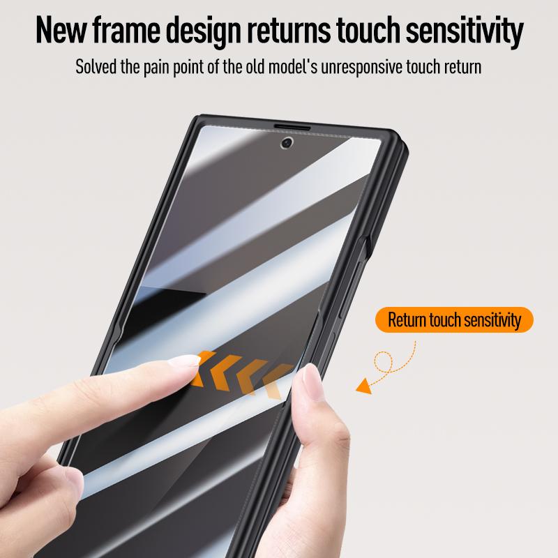 For Samsung Galaxy Z Fold 7 Case Luxury for Magsafe Ring Stand Magnetic Protective Cases for Samsung Z Fold7 Fold7 Back Cover