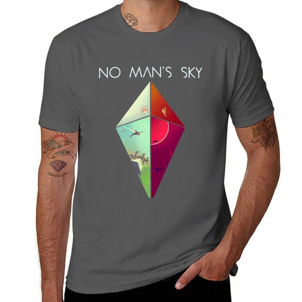 No Man_s Sky T-shirt koszulka dla mężczyzny koszulki z nadrukami T-shirt