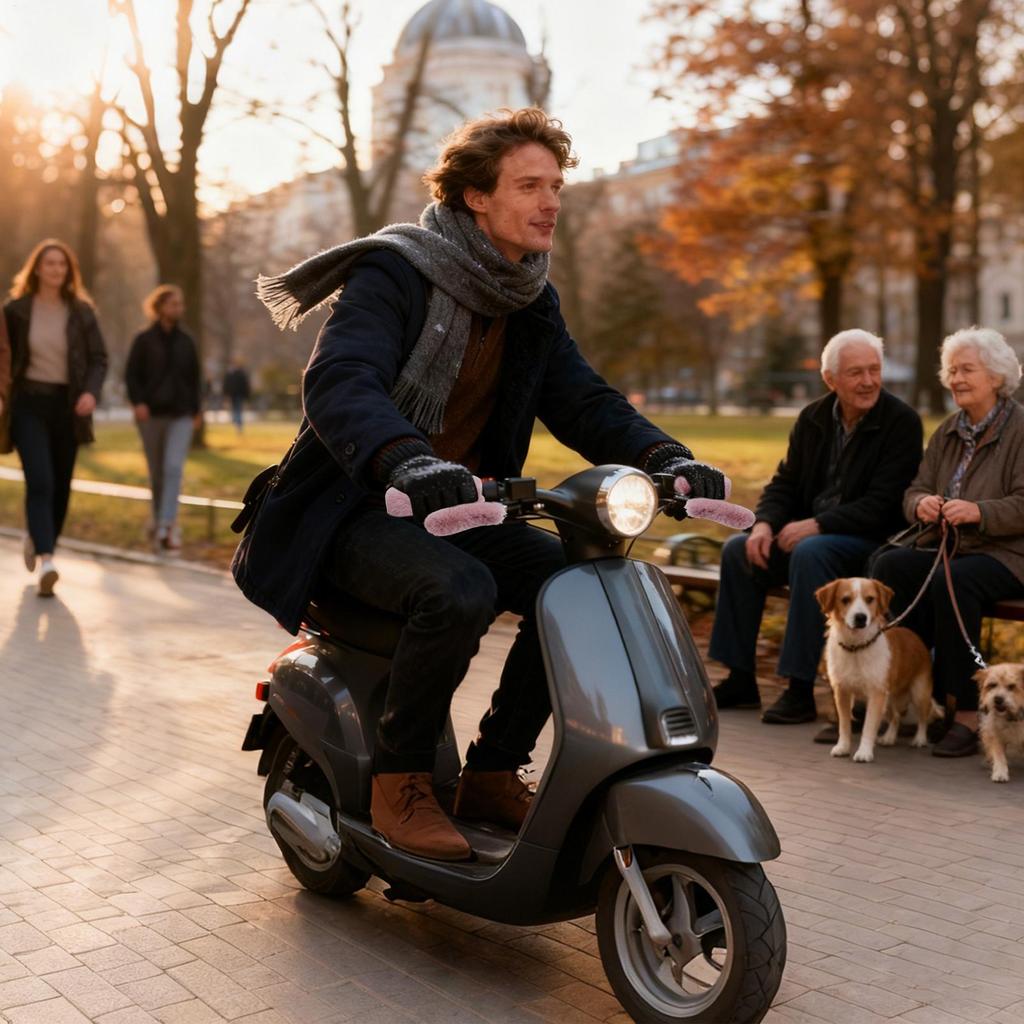 Roller Griffabdeckung Plüsch Handschutz Winddicht Warm Abdeckung Für Motorrad Fahren Schneemobil Atv Winter Sommer Radfahren