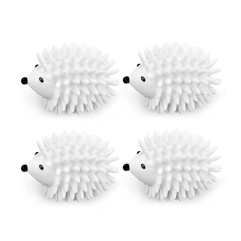 6PCS Laundry Ball White Hedgehog Stain Remover Anti Entanglement Magic Washing Cleaning Tangling Clothes Universal Washing Machines