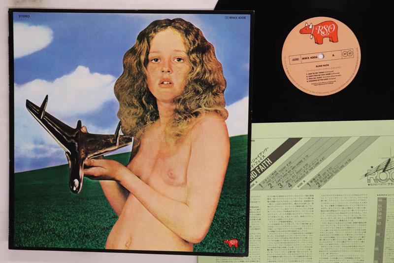 LP Record BLIND FAITH Blind Faith MWX4006 RSO 1980 Japan Rock Used
