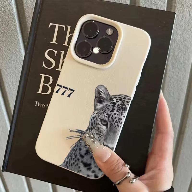 

Stylish Gray Leopard Digital Number 7 Phone Case for Xiaomi Redmi Note 14 13 12 11 Pro Plus 4G 5G 10 9 8 15C 14C 13 12C Cover Redmi Note 13 Pro 4G