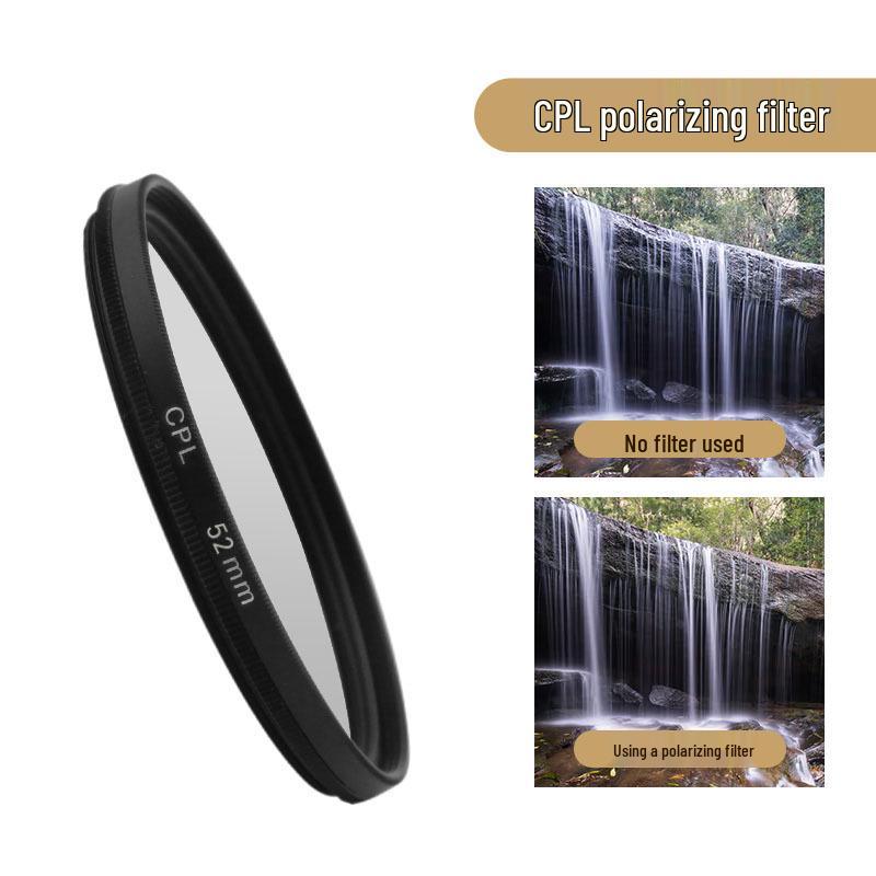 Apple iPhone 13 Pro Lens Filter Case - 52mm CPL Lens Set