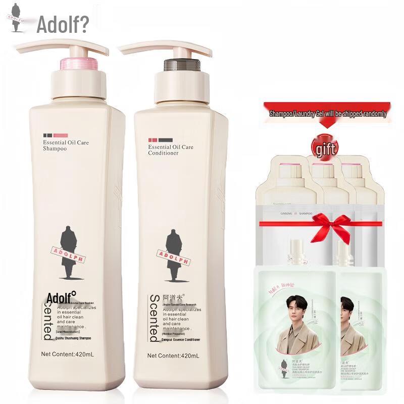 

Adolph Anti-Dandruff Shampoo & Conditioner Set 420ml Each