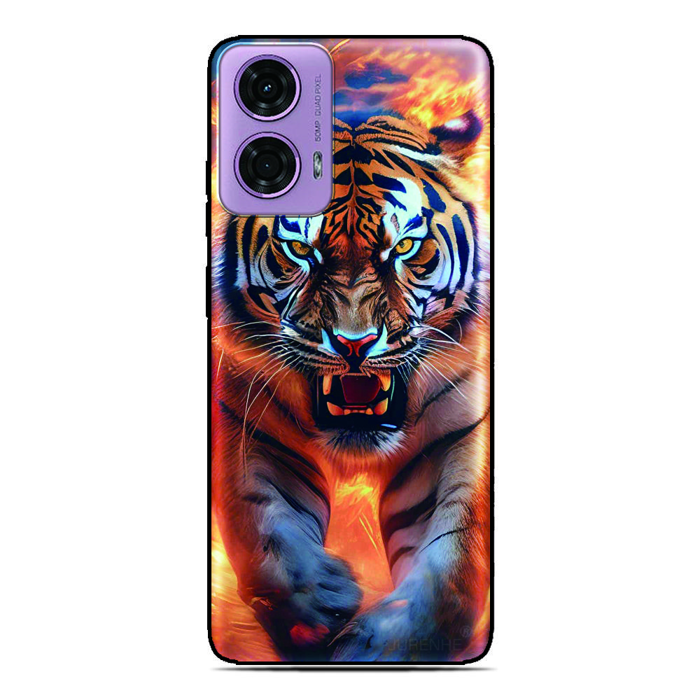 Majestic Tiger Back Cover for Samsung Galaxy A57 A37 5G A06 A07 A17 4G F17 S26 Plus Ultra A36 A56 A55 A25 A26 A16 Phone Case