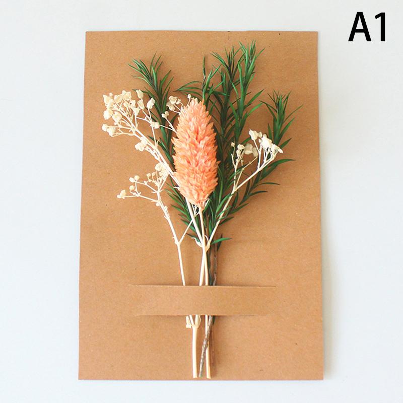 1 Buquê Mini de Flores Secas Naturais Boutonnieres para Madrinhas Decoração de Natal Casamento Dia dos Namorados Materiais Florais DIY