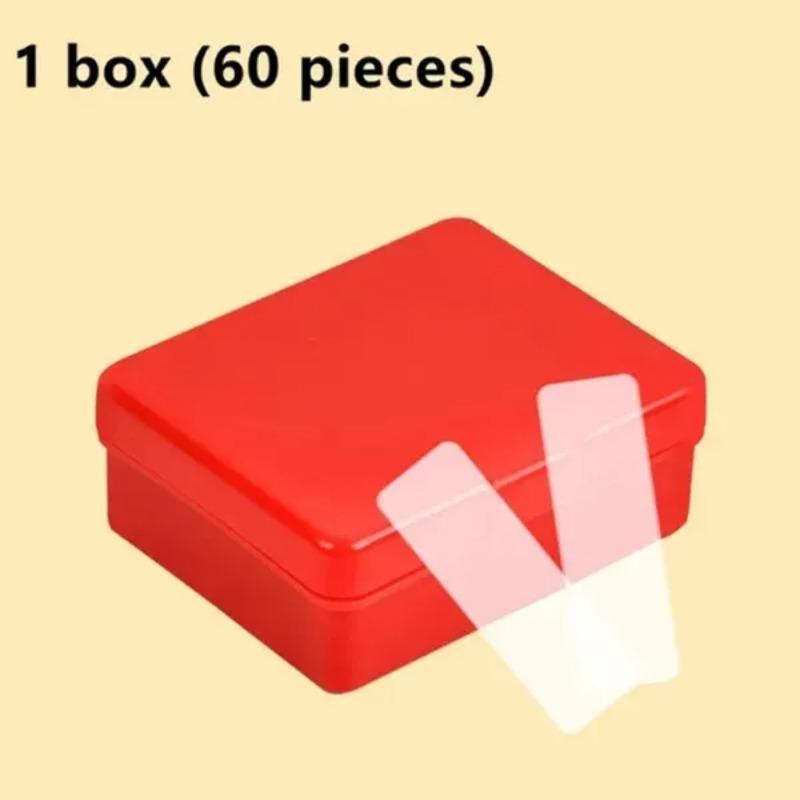 

60 шт./коробка Двусторонняя лента Прозрачная Без следов Высокоадгезивная Легко режется Двусторонняя лента прозрачный