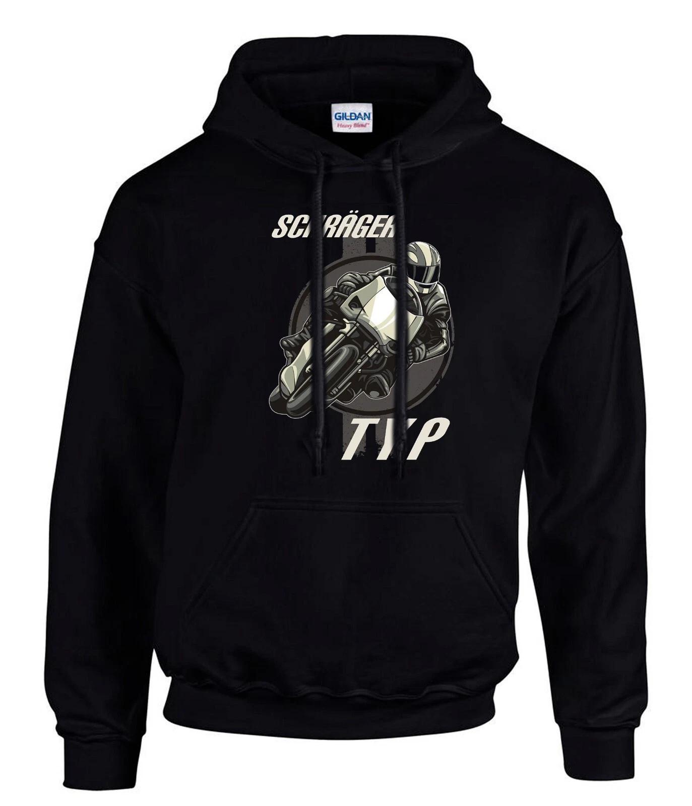 Biker Custom Choppers Motorrad Schwarz Hoodies Kapuzenpullover -3373-SW S