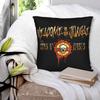 GunsNRoses Was Here rock Metal Band Pillowcase Soft Cushion Cover  Throw Pillow Cover Chair Decorations Zippered Multi-Size