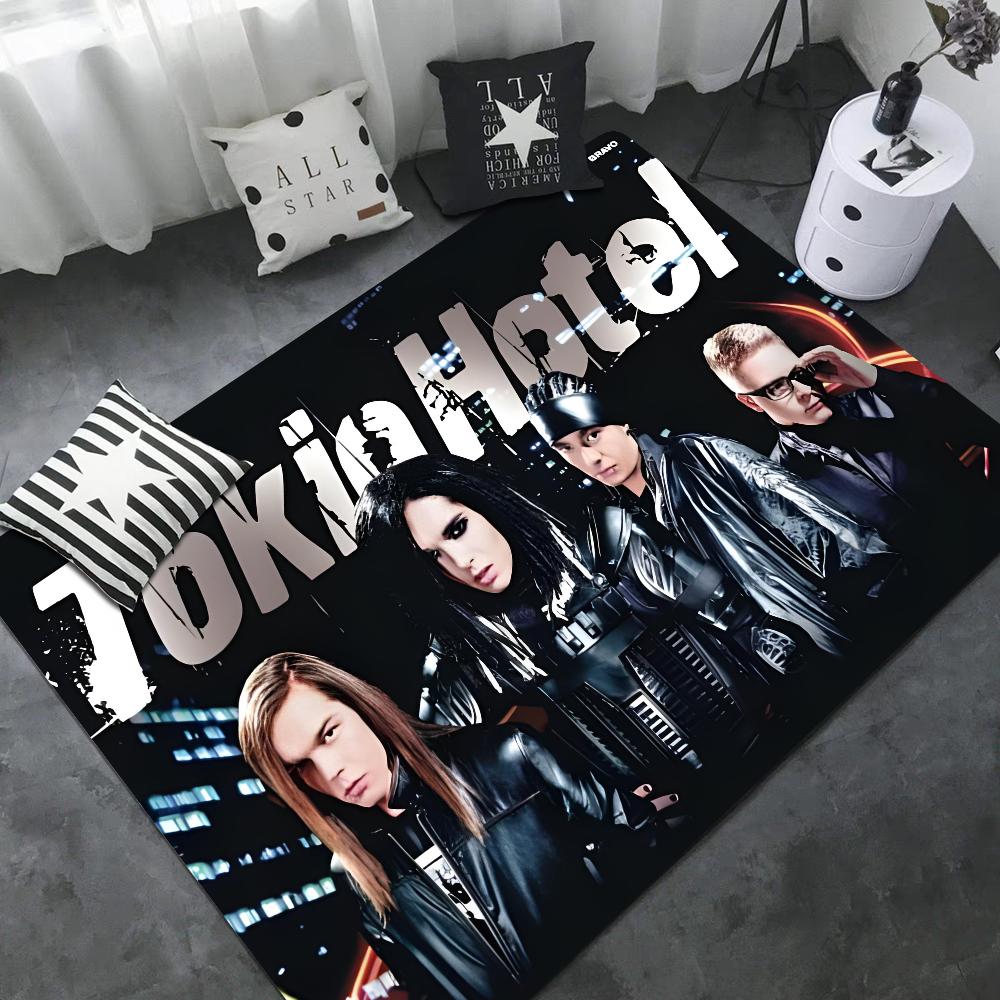 

Tokio Hotel Tom Bil Door Mat Nordic Style Home Doormat Bathroom-Toilet Mats Bedroom Bedside Mats 40x60cm