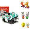 Adorable Children's Plastic Bouncing Clockwork Toy Frog Chick Small Animal For Play
