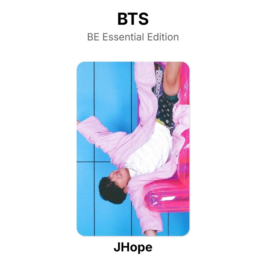 BTS BE Essential Edition Official Photocard