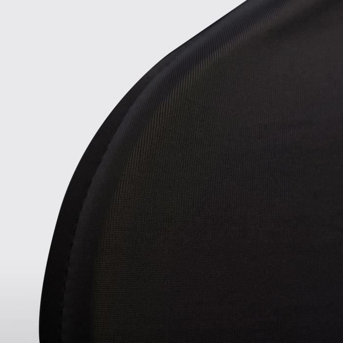 Housse de chaise - vidaXL - 100 pcs - Noir - Synthétique - Extensible
