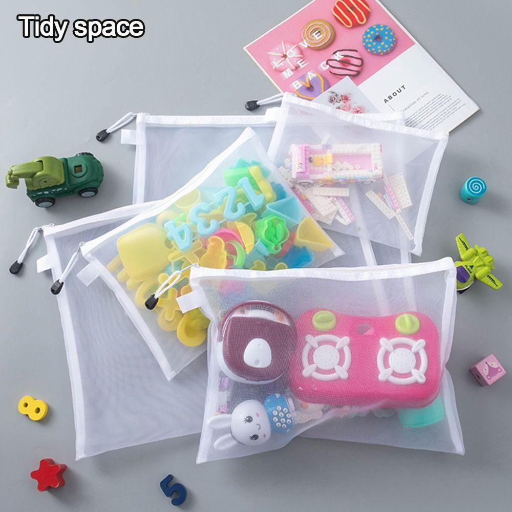 Nylon Pen Bag A4 A5 A6 Pencil Case New Clear Zipper Pouch  Office