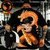 Dragon Ball Z Broly Bedrukt Heren T-shirt Zomer Trendy Anime Streetwear Losse Dames Korte Mouw T-shirts Casual Tops Y2k Kleding