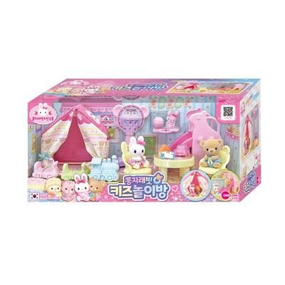 One&one Cute Kongji Rabbit Kids Playroom, Mixed Colors, Popular Toys for Korean Children