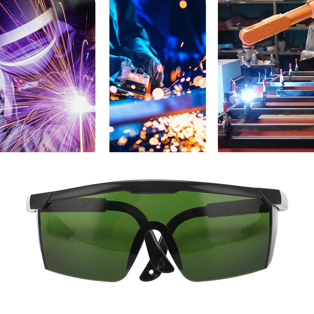 Lunettes de soudage à l'arc à l'argon Jambes extensibles Résistantes Excellentes Lunettes de soudage anti-UV