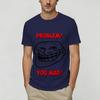 Rage Comic Trollfac Tshirt Summer Trendy Cool Tshirts Unisex Cotton O Neck Oversize Tees Shortsleeve Y2k Casual Tshirt