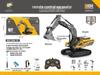 Free Shipping Remote Control Alloy Excavator, Engineering Vehicle, Dump Truck & Bulldozer Toy for Kids