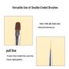 Nail Art Doppelseitiges Liner-Stift-Set: Farbmalerei, Schnitzen, Umrisszeichnen, Mischen, Kleber aufnehmen, Prägewerkzeug