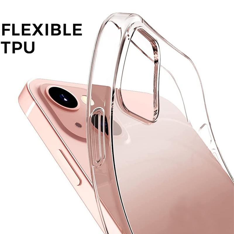 Ultra tenké silikonové pouzdro pro Iphone 13 12 11 Pro Max Čiré měkké průhledné pouzdro pro Iphone X Xs Xr Max 13pro Max Fundas