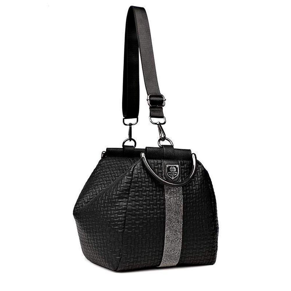 Damevesker Dameryggsekk Multifunksjonell Fashion Diamond-ryggsekk