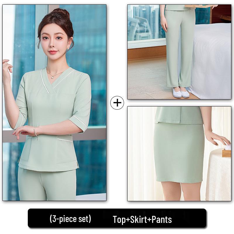 Women's Spa Technician Professional Uniform Set