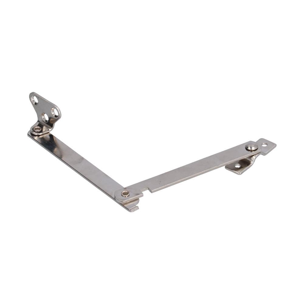 2pcs Efficient Folding Support Hinges With Screws Door Stay Hinge Small Lid Support Hinges Windows