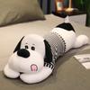 Striped Wear Clothes Dog Plush Toy Stuffed Animal Doll Cute Kids Birthday Gift