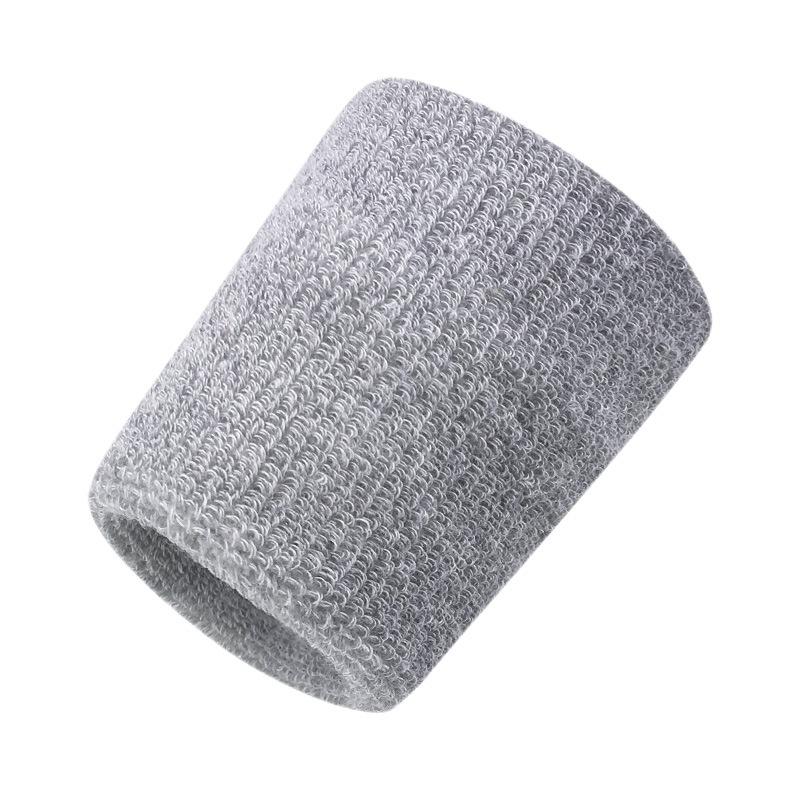 

1PC Sports Bracer Wrist Anti-Sprain Fitness Sheath Men s and Women s Tennis Badminton Basketball Sweat Wrist Cover сірий