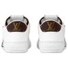 Louis Vuitton Charlie Low Top Stylish Skateboarding Shoes Women's White Brown 1AADOW