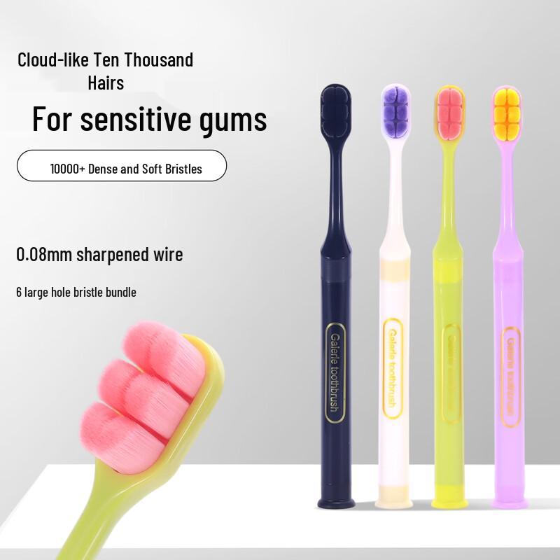 Dopamine Color Ultra-Soft Bristle Toothbrush for Adults