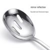 Stainless Steel Buffet Serving Spoon and Fork Set with Long Handles for Canteens and Restaurants