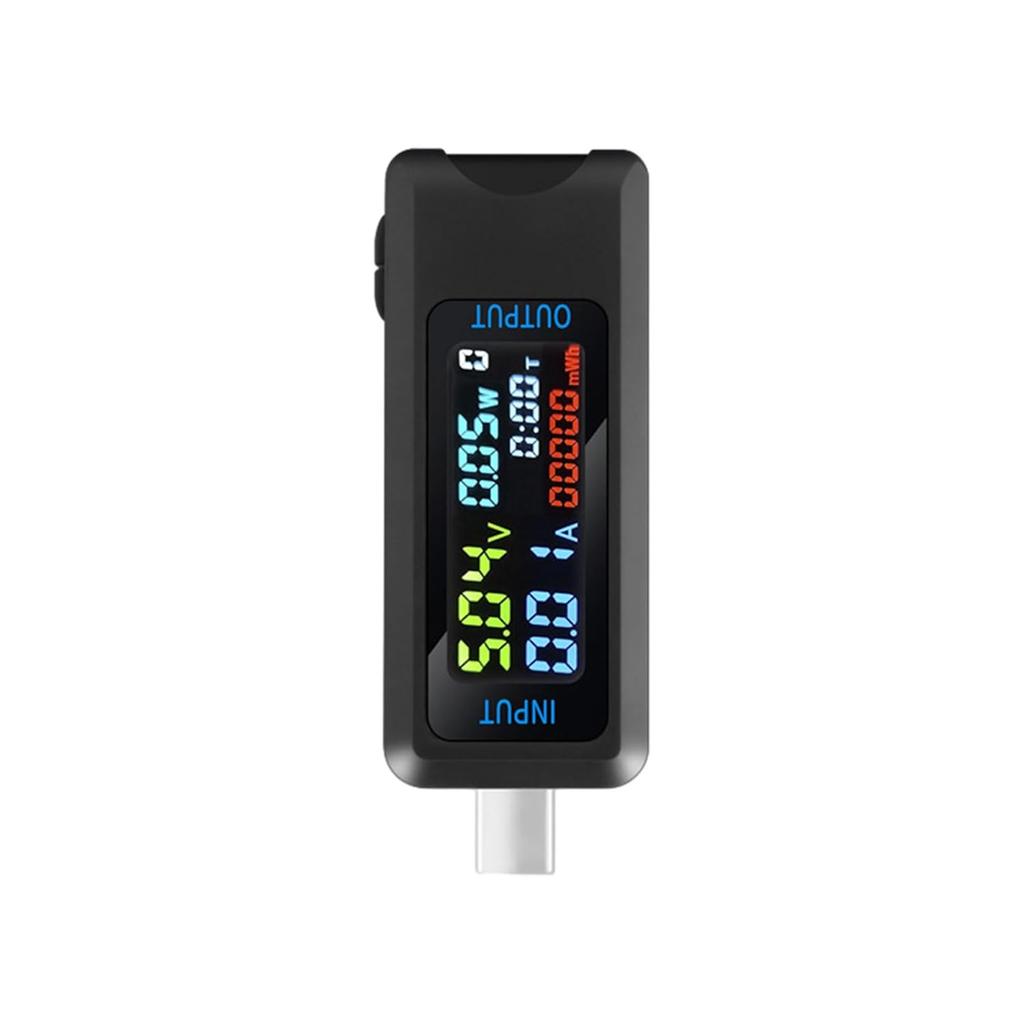 10-in-1 USB-Tester DC Digitales Voltmeter Amperemeter Strom Spannungsmesser Volt Amperemeter Detektor Powerbank Ladeanzeige