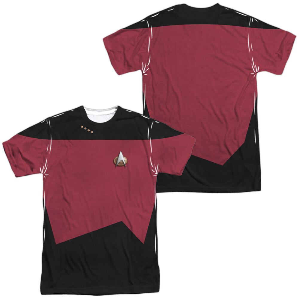Star Trek TNG Command Uniform T-Shirt M