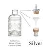 Cocktail Bitters Bottles With Cap Vintage Glass With Stainless Steel Caps Kitchen Seasoning Tools Bar Bartender Accessories