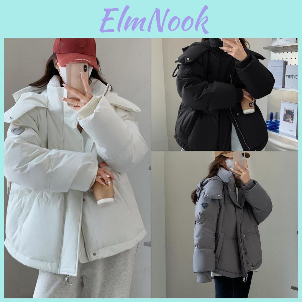 Short Fashionable Multicolor Design Loose Casual Down Jacket With Unique Bread Jacket