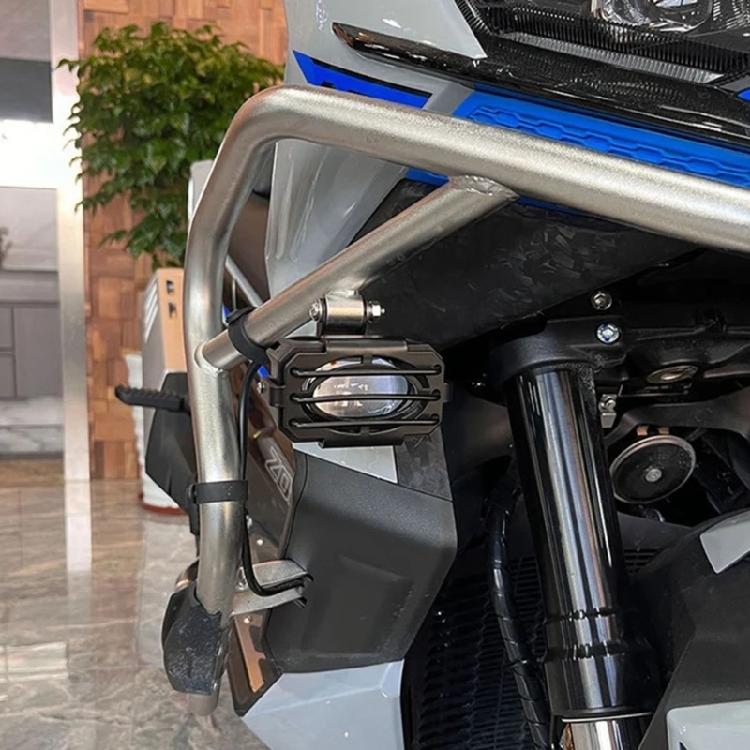 Easy Installation Motorcycle LED Fog Light Protectors Guard Foglight Lamp Cover for ZONTES 368G Impact Resistant Cover