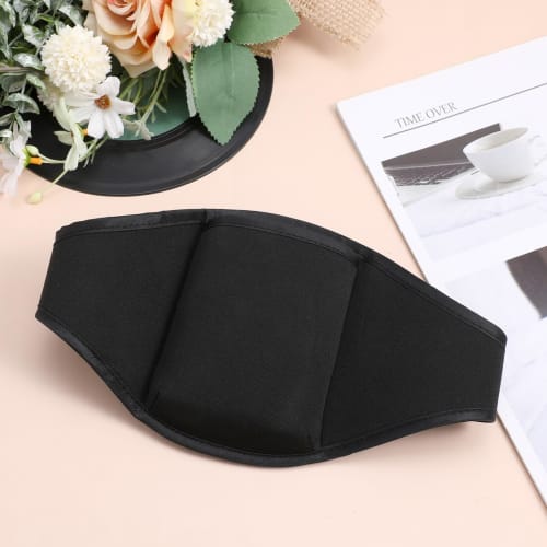 Ciieeo Adjustable Microphone Belt Pack, Adjustable Microphone Holster, for Theater, Speakers, Classic Black Corset